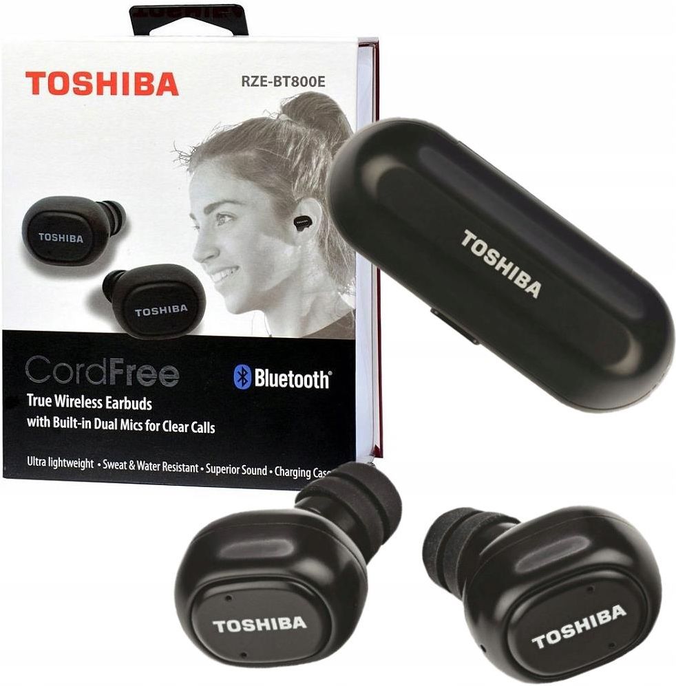 Toshiba cord free discount earbuds