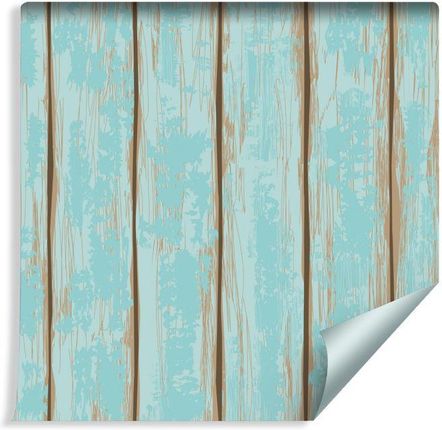 Muralo Tapeta Kolorowe Drewniane Deski Z Przecierkami (66922334)