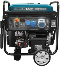 Zdjęcie Könner&Söhnen Generator benzynowy dwucylindrowy 12,5kW 230V ATS KS151EATSR - Ryn