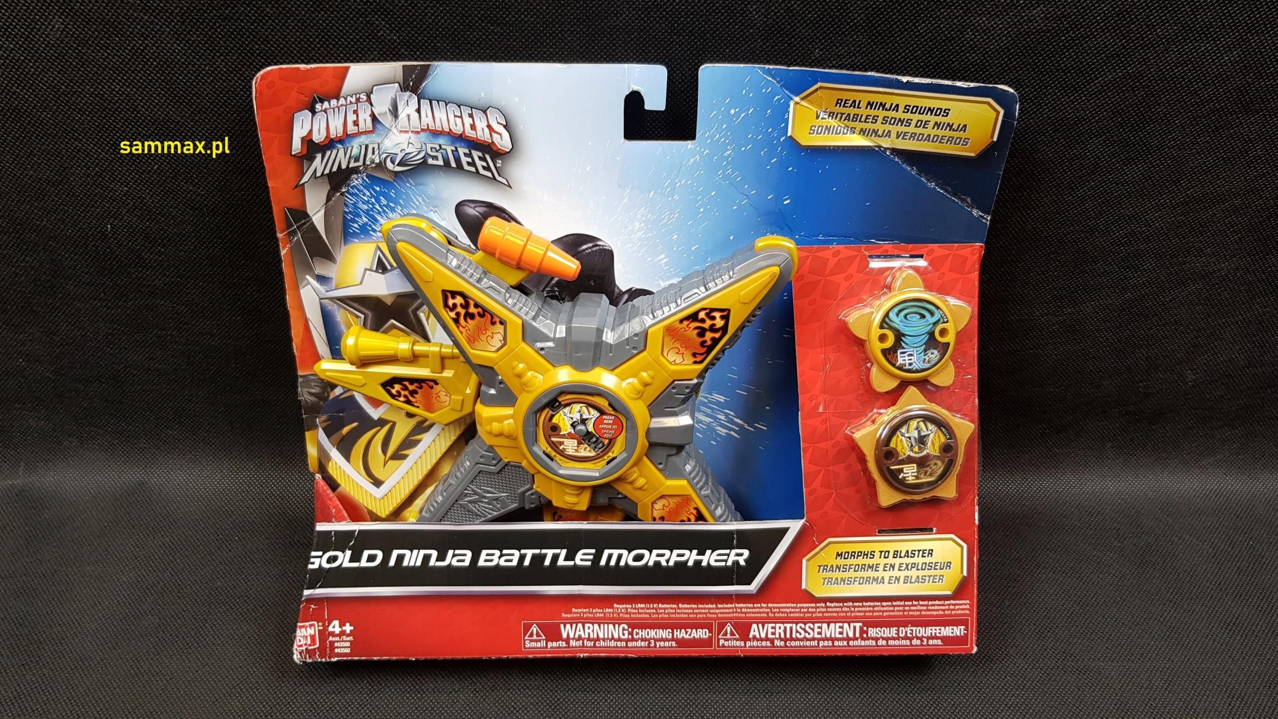 Power rangers 43502 ninja steel morpher toy online