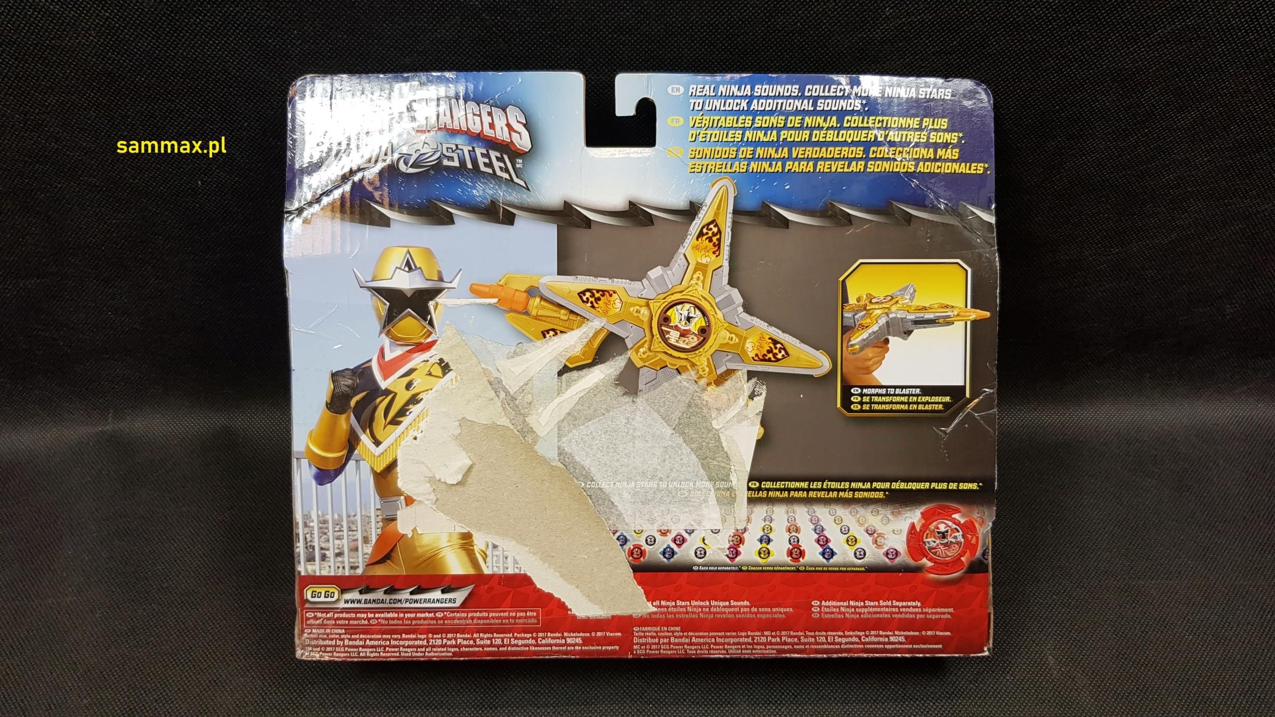 Produkt z Outletu Power Rangers 43502 Ninja Steel Morpher Toy Ceny i opinie Ceneo.pl
