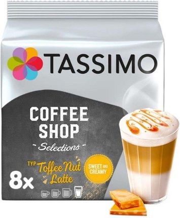 Tassimo Coffe Shop Toffee Nut Latte 16 kapsułek