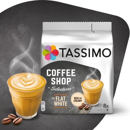 Coffee Shop Selections Flat White - 16 Cápsulas para Tassimo por 5,89 €