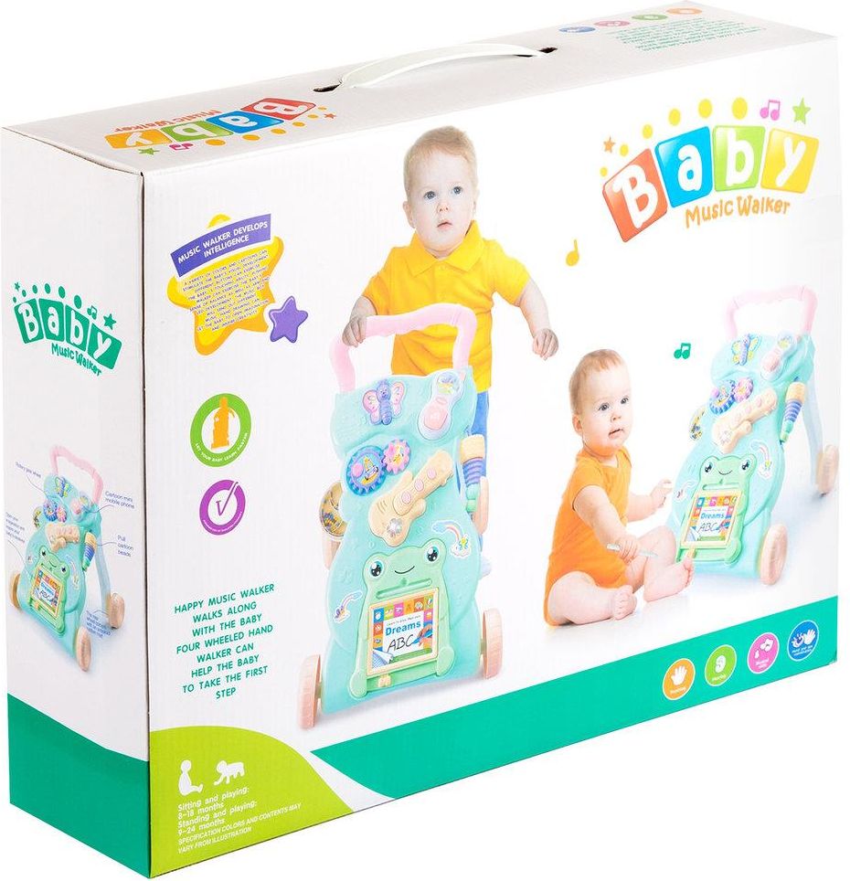 Kinderplay Pchacz Interaktywny Żabka - Ceny i opinie - Ceneo.pl