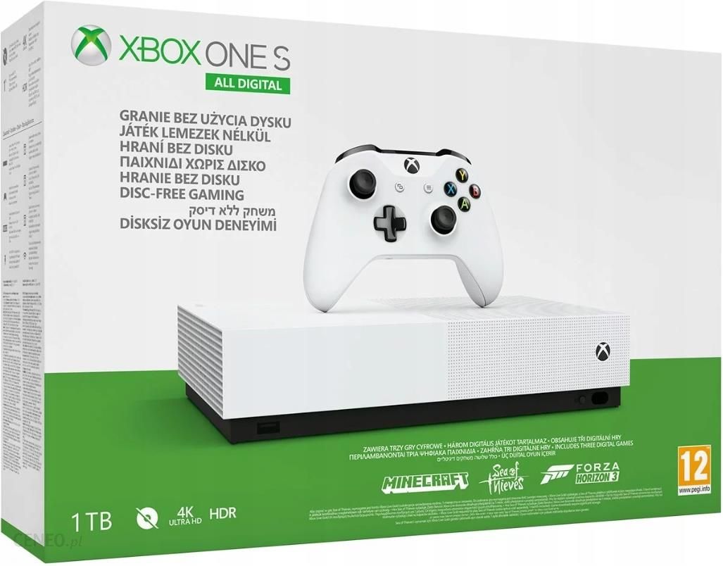 chief Sunburn temper Microsoft Xbox One S 1TB All-Digital Edition - Ceny i opinie - Ceneo.pl