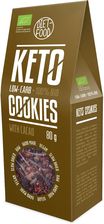 Zdjęcie Diet-Food Bio ciasteczka keto z kakao 80g - Pilica