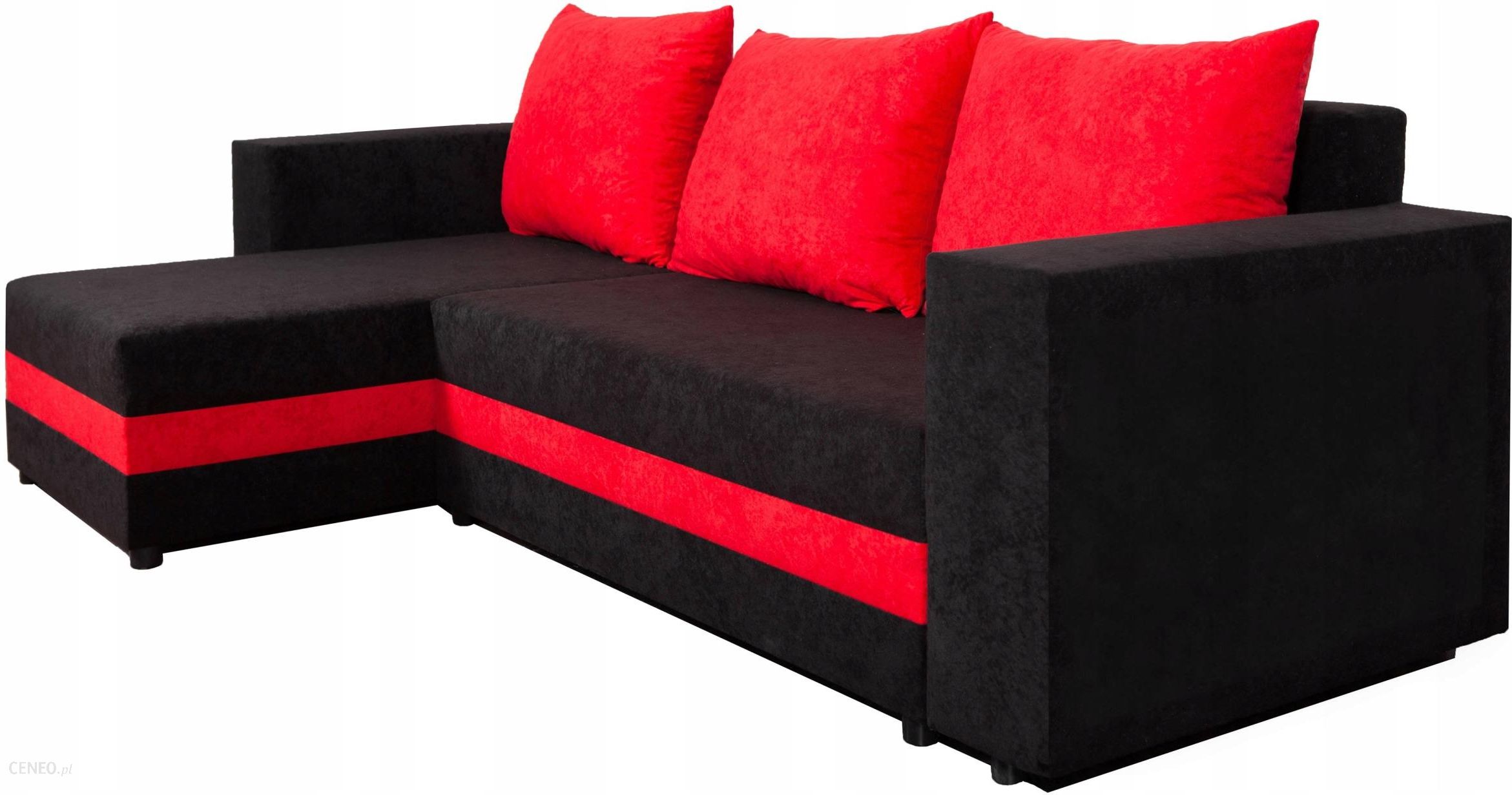 Красно черный диван