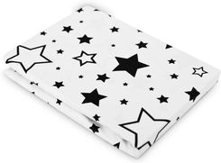 Zdjęcie Sensillo Prześcieradło Gwiazdy Czarne 60X120Cm - Jasło