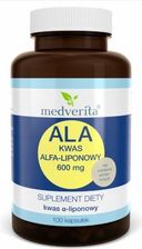 Zdjęcie Ala Kwas Alfa-Liponowy 600mg 100kaps. Medverita - Suraż