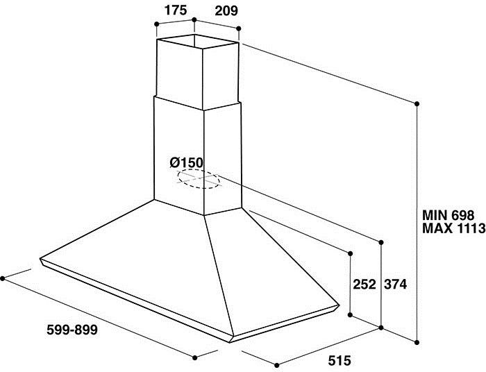 Okap Whirlpool AKR 651 IX Srebrny Opinie i ceny na Ceneo.pl