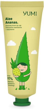YUMI KREM DO RĄK ALOES ANANAS 75ML