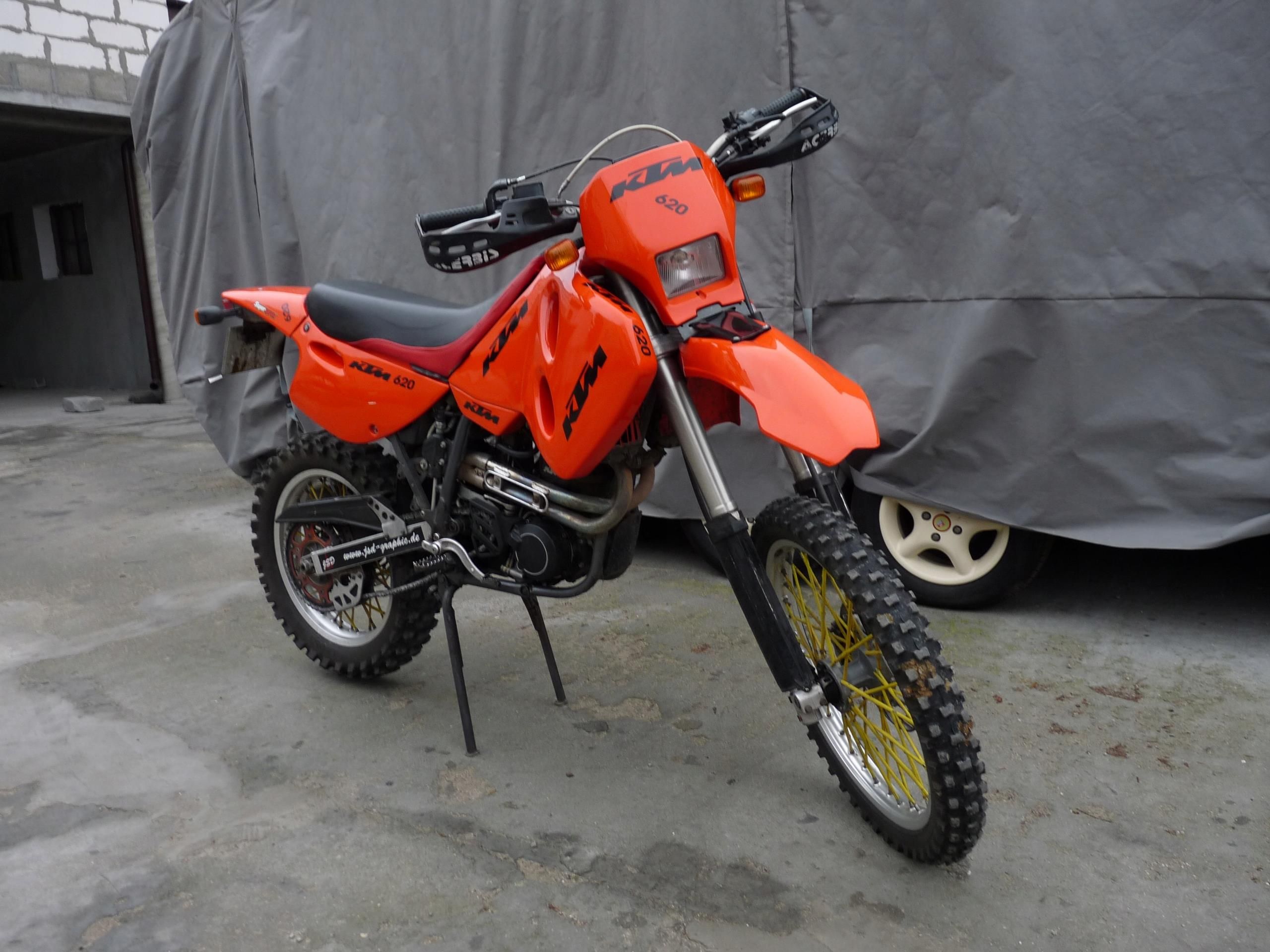 KTM GS 620 RD année de construction 1994 - capteur de vitesse avec