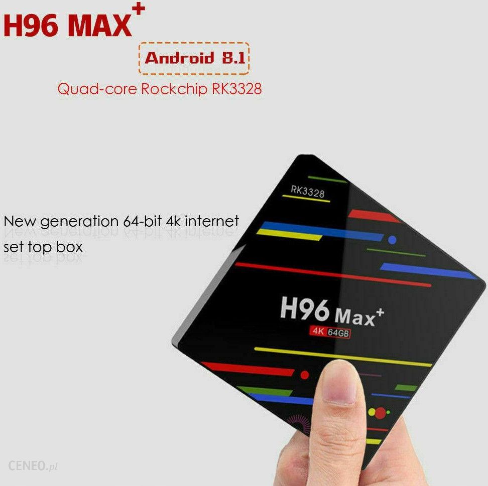 H96 Max+ Smart Tv Box 4/64GB