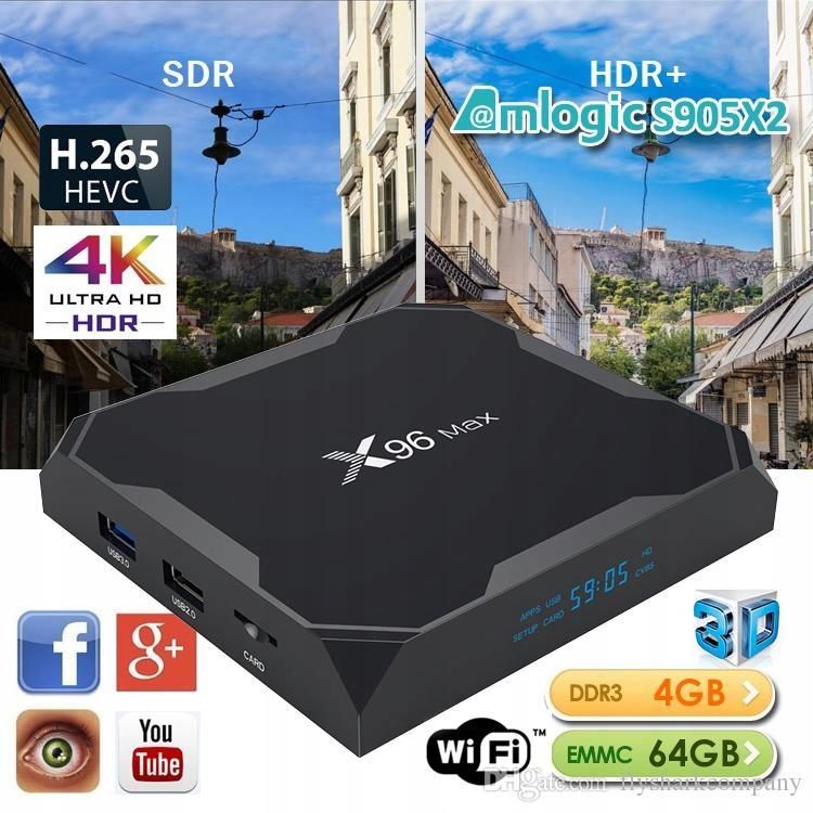 Tv Box X96 Max 64GB