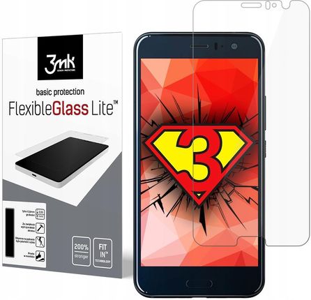 3MK ClearCase FlexibleGlass Ochrona Lite Htc U11