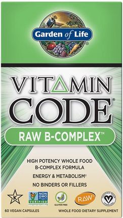 GARDEN OF LIFE Vitamin Code Raw B-Complex 60vegcaps