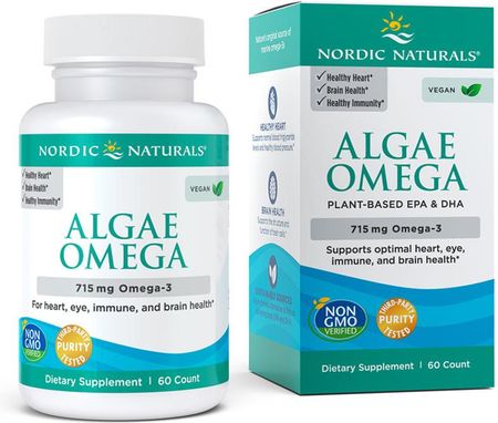 NORDIC NATURALS Algae Omega 60caps