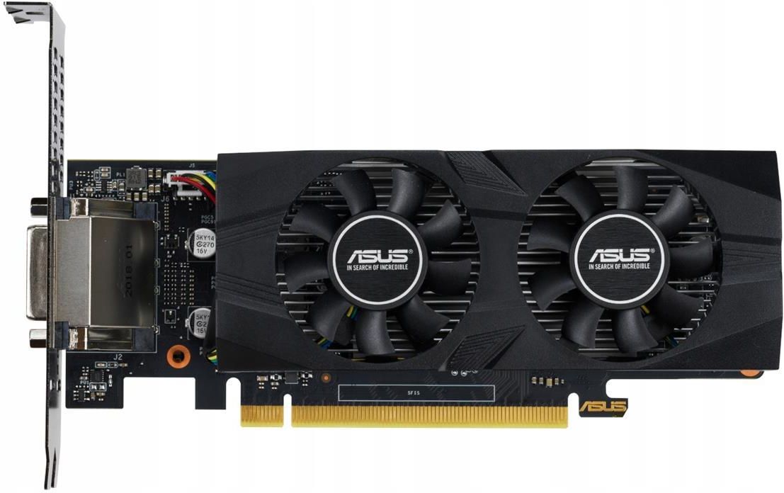 Asus GeForce GTX 1650 OC Low Profile 4GB GDDR5 (90YV0D30