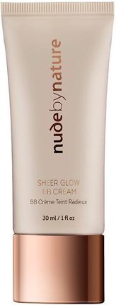 Nude by Nature 01 Porcelain Sheer Glow BB Cream 30ml