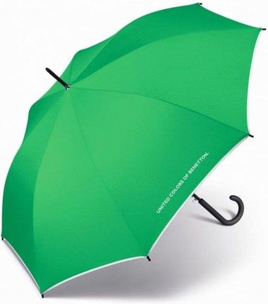 Parasol Parasolka BENETTON Long AC 56000 - zielony