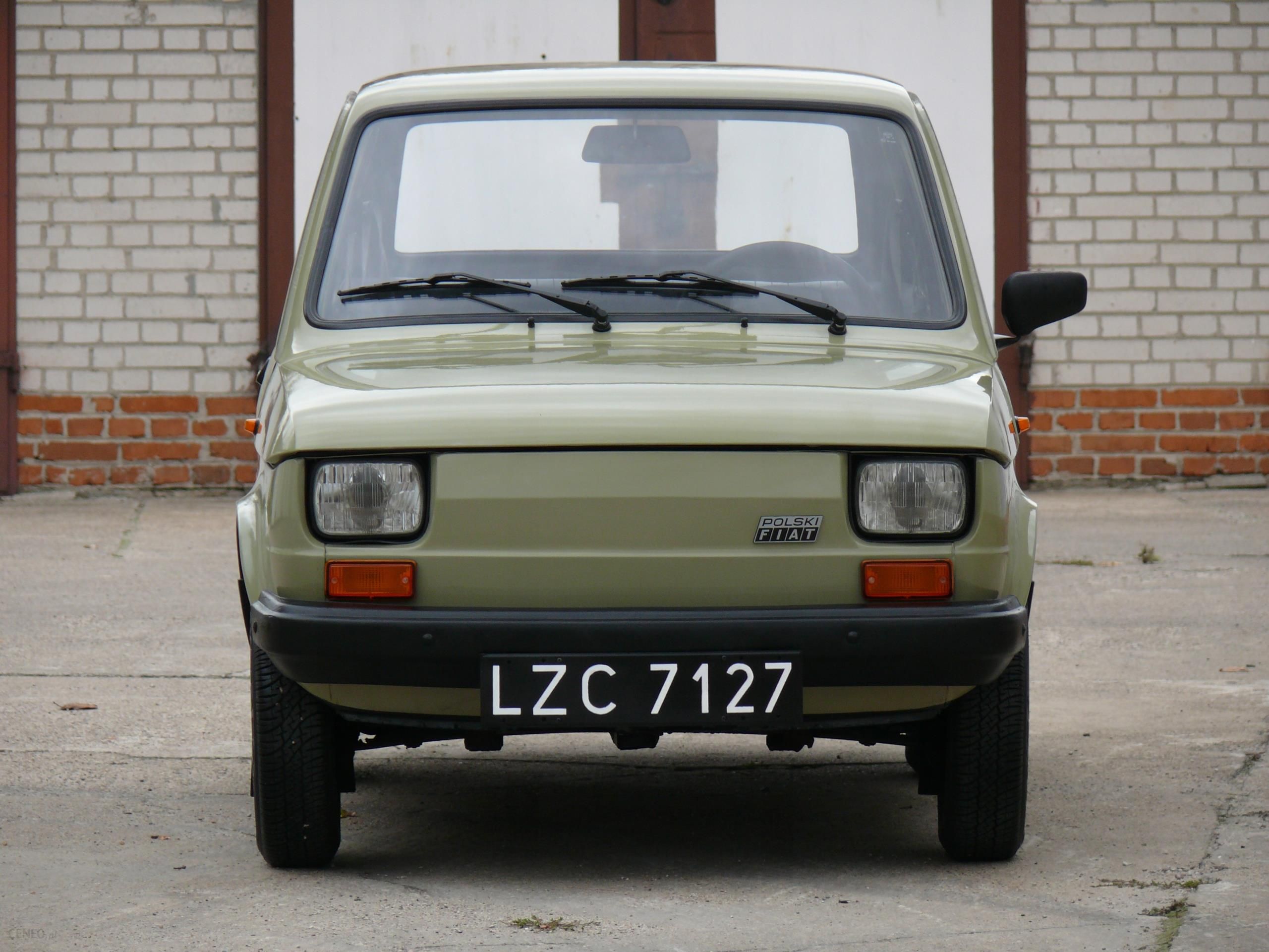 Polski Fiat 126p 1986 rok ładna oliwka Opinie i ceny