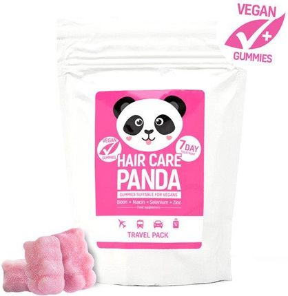 Noble Health Hair Care Panda Witaminy Na Włosy W Żelkach 70G