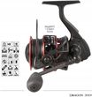KOŁOWROTEK DRAGON MEGA BAITS CX MATCH FD735i