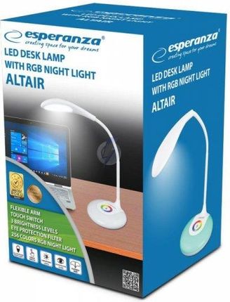 Lampka biurkowa LED Esperanza ALTAIR ELD102 (1m; Biały neutralny)