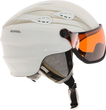 Alpina Grap Visor 2.0 Hm Matt Prosecco Biały 19/20 - Ceny i opinie