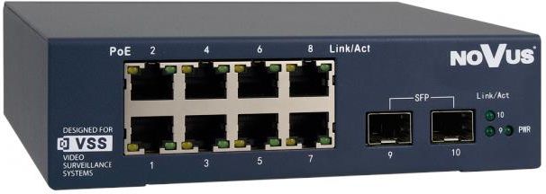 Novus Switch 8-portowy NVS-3208SP-EH - Opinie i ceny na Ceneo.pl