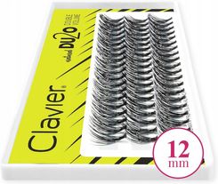 Zdjęcie Kępki Rzęs Clavier 12mm DU2O Double Volume - Grybów