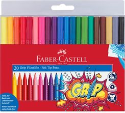 Zdjęcie Flamastry Grip Faber-Castell,  20 Kolorów - Bartoszyce