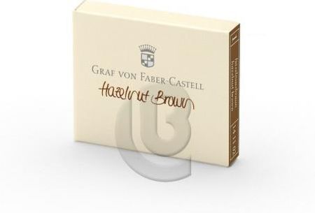 Faber-Castel naboje Do Pióra Hazelnut Brown 6 Szt. Graf Von 