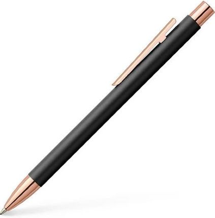 Faber-Castel długopis Neo Slim Black Rosegold 