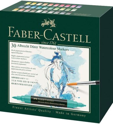 Pisaki Akwarelowe Dwustronne Albrecht Durer Faber-Castell, 30 Kolorów