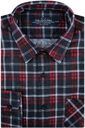 Koszula versone cod4 krótki rękaw custom fit czarny 176182 koszula versone cod4 długi rękaw custom fit czarny Recman w