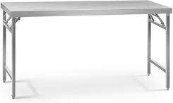 Zdjęcie Składany stół roboczy - 180 x 60 cm - stal nierdzewna RCAT-180/60K - Lubsko