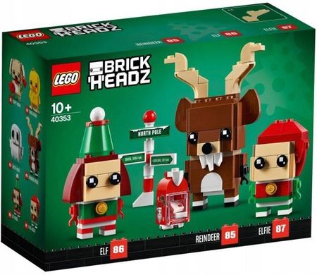 LEGO BrickHeadz 40353 Renifer Elf I Elfka 