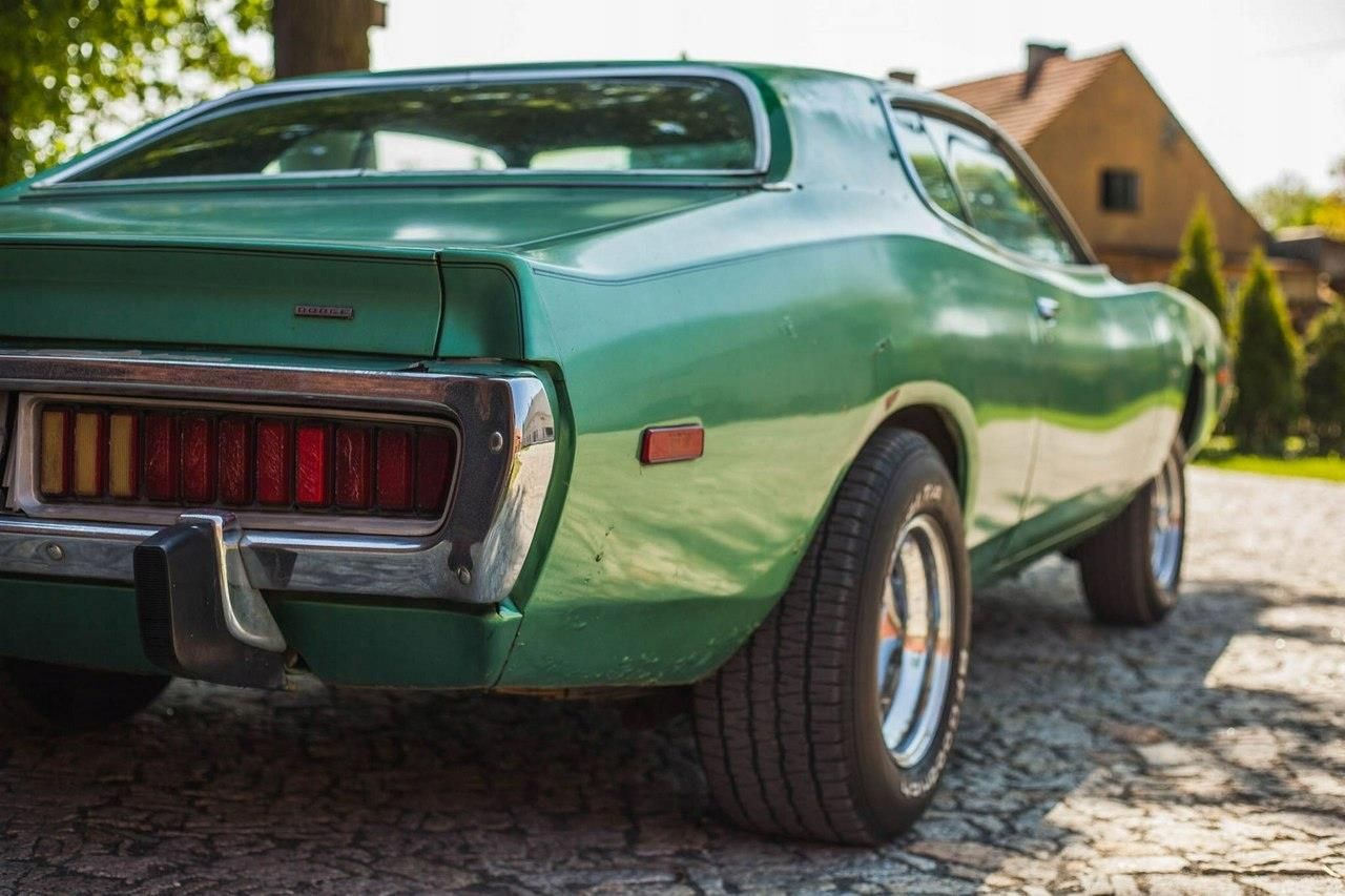 Dodge Charger 1974 v8 318 green UsClassic24 - Opinie i ceny na Ceneo.pl