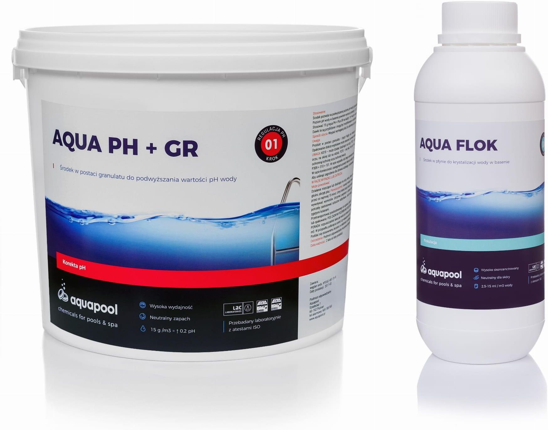 Aquapool Ph Plus Do Basenu 5kg + 1L Flock Ceny i opinie Ceneo.pl