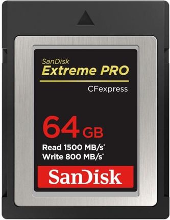 SanDisk Extreme PRO CFexpress Card Type B SDCFE 64Gb SDCFE064GGN