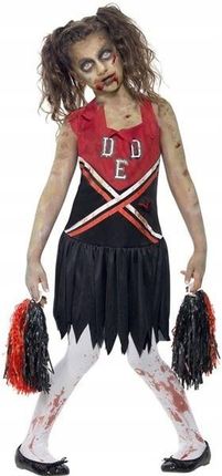 Strój Cheerleaderka Zombie Halloween 146