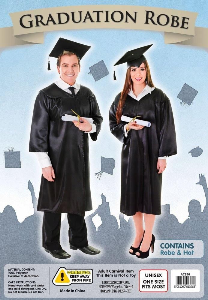 Bristol Novelty Graduation Robe One Size AC396 - Ceny i opinie - Ceneo.pl