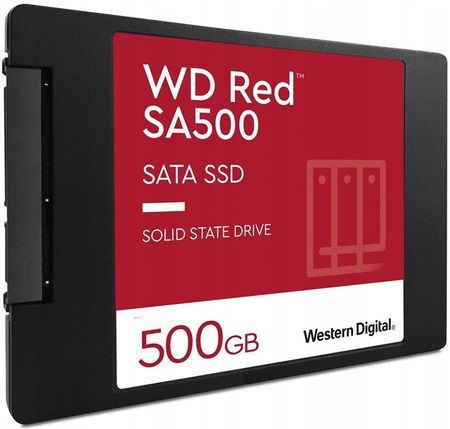 Dysk SSD WD Red SA500 500GB 2,5 SATA (WDS500G1R0A) - Opinie i ceny