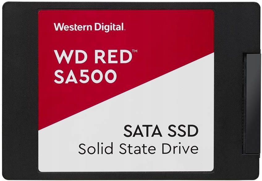 Dysk SSD WD Red SA500 500GB 2,5 SATA (WDS500G1R0A) - Opinie
