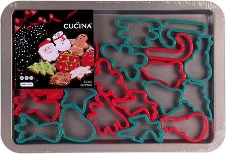 La Cucina Blacha Pieczenia Ciast Wykrawaczki Do Ciastek Komplet Świąteczny (309400040)
