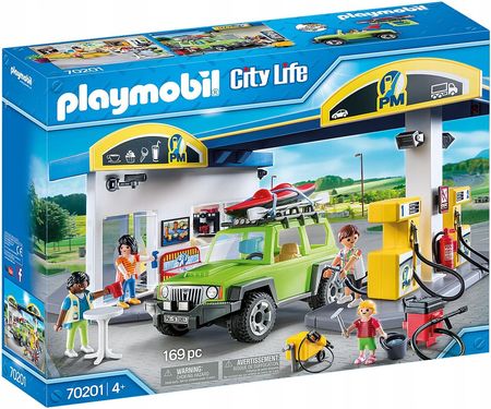 Playmobil 70201 City Life Miejskie Życie Gas Station
