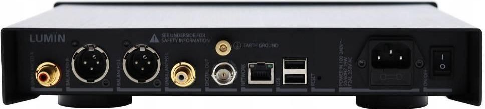 фото Мережевий аудіопрогравач Lumin D2 Black