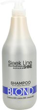 Zdjęcie Stapiz Sleek Line Blond Shampoo Szampon Do Włosów Blond Zapewniający Platynowy Odcień 1000 ml - Lubartów