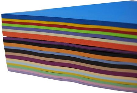 Mazak Papier Kolorowy Mix 20 Kolorów W Ryzie A4 500 Ark.
